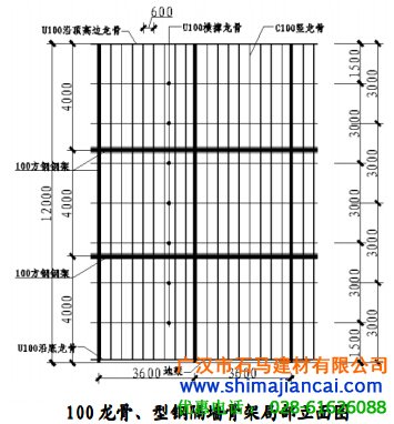 竖向龙骨